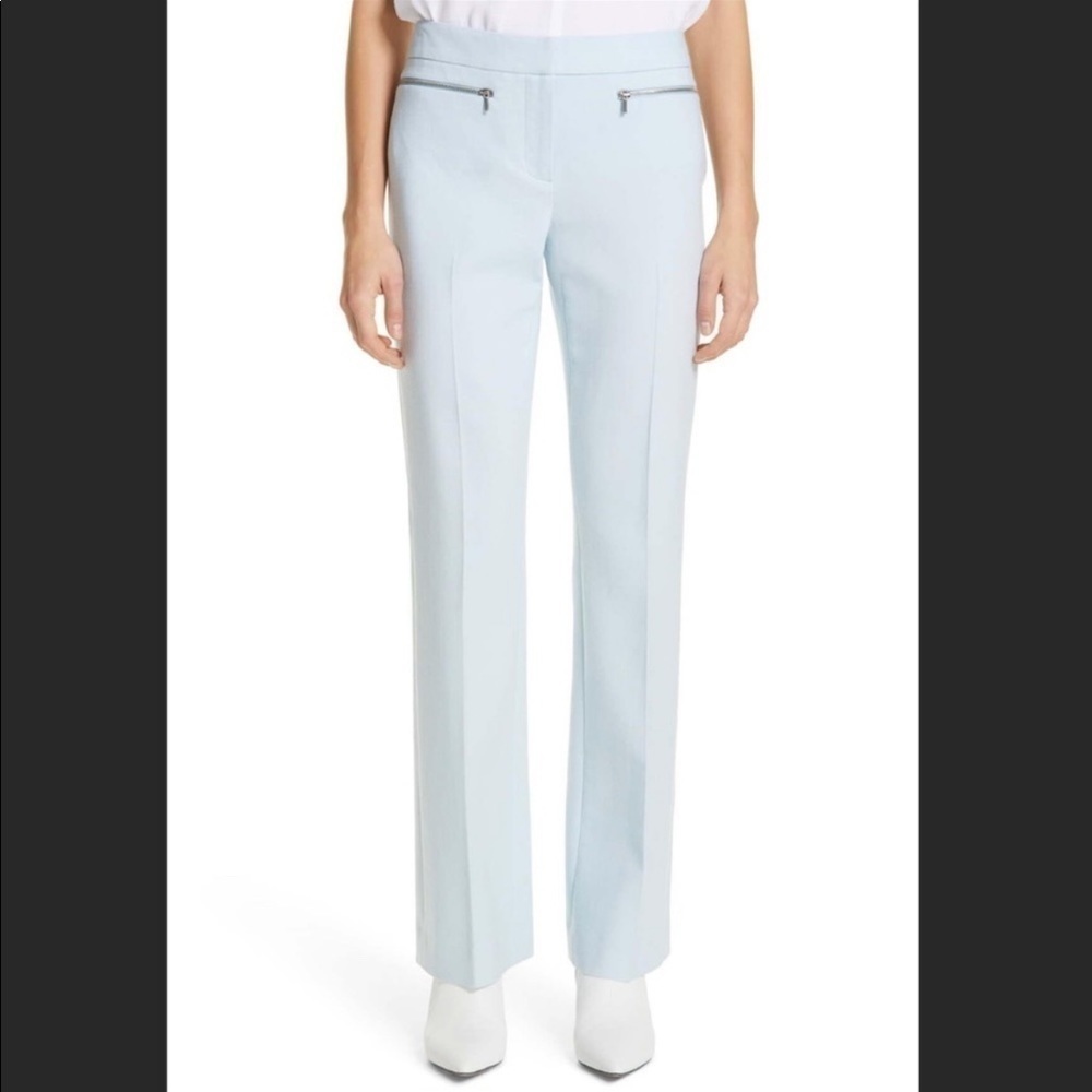 Lewit Blue Winter Wool Pants-14